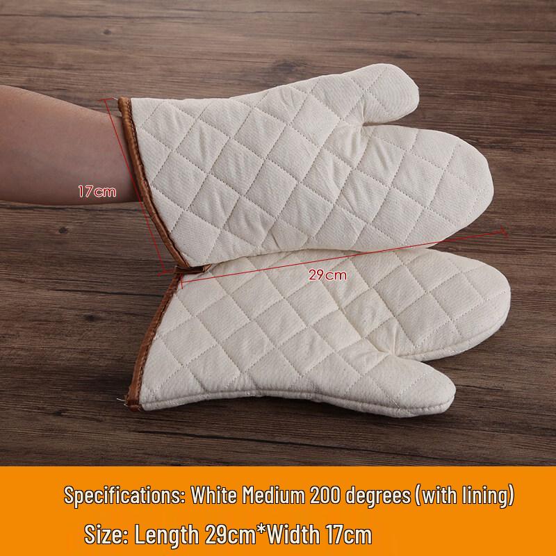 ZISIZ Thickened Heat Resistant Oven Glove