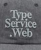Taibseobiseu Typeservice Web Cap [Melange Gray]