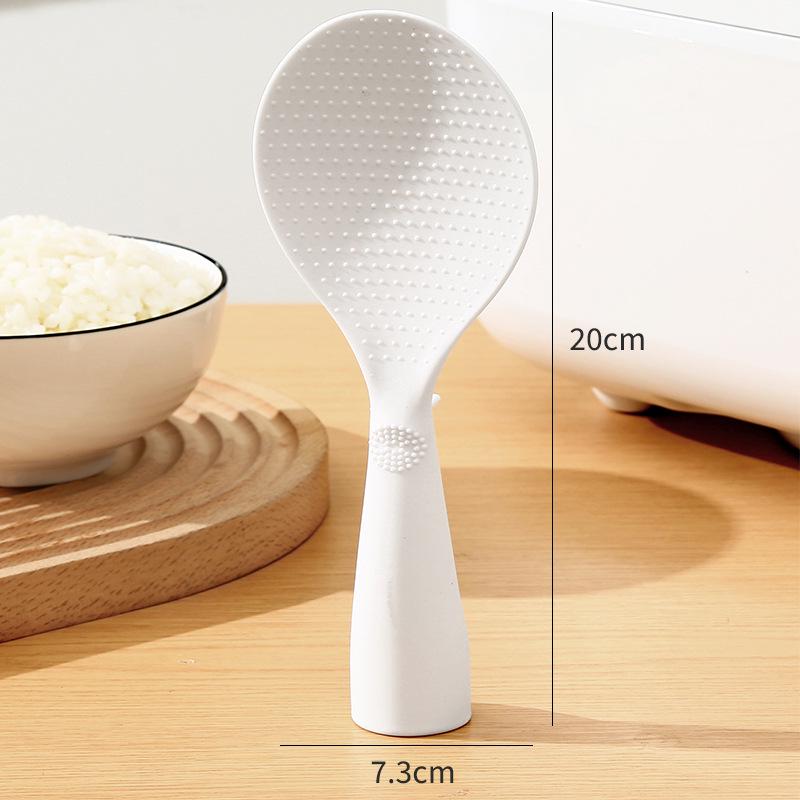 Non-Stick Heat-Resistant Rice Spatula - Food Grade Serving Spoon for Rice Cooker