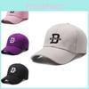 Embroidery Letters D Peaked Cap Outdoor Breathable Men Women Sun Small Show