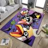Red Birds Characters Collage Office Rug Chair Mat, Game Carpet, Suitable for Front Door, Bedroom, Living Room, Desk, Holiday Gift