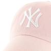 47 BRAND New York Yankees Clean Up Cap, Mens Pink Cap
