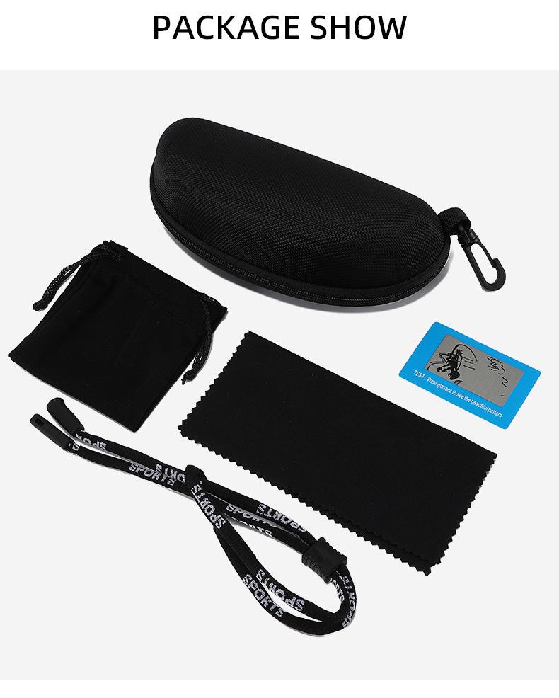 Outdoor polarized sunglasses new versatile personality anti-glare windproof sand men s and women s bicycles