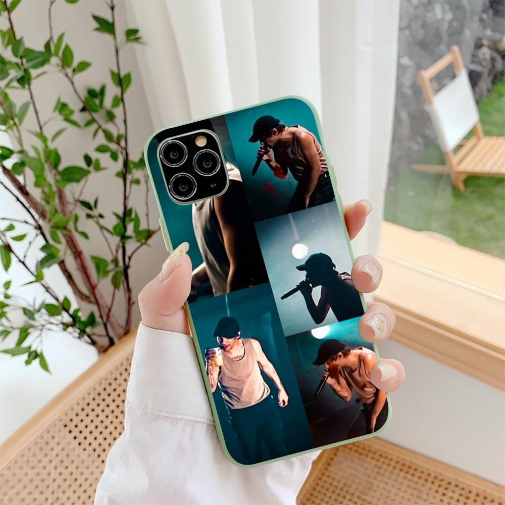

L-Louis Singer T-Tomlinson Phone Case For IPhone 14 11 12 13 Mini Pro Xs Max 8 7 6 6S Plus X XR Solid Candy Color Case iphone 12pro max