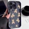 Cute Teddy Bear Bowknot Phone Case For Google Pixel 10 9 8 7 Pro XL 8A 7A 9Pro 7Pro 8Pro 9ProXL Silicone Cartoon Bumper Cover