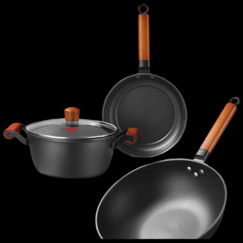 Kambach Lingsiter Refined Iron 3-Piece Cookware Set