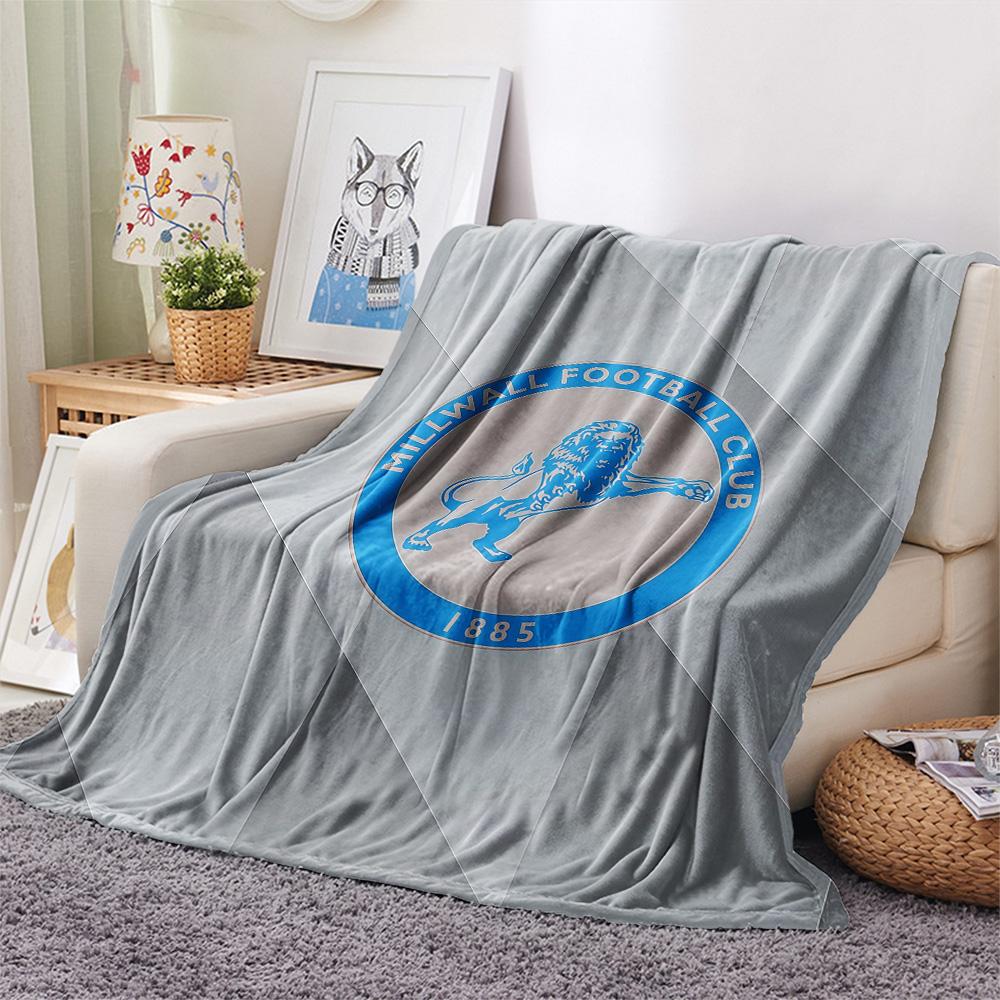 Millwall Football Club2 Flannel Blanket, High quality Comfortable for All Seasons, Home Decor, Warmth and Comfort