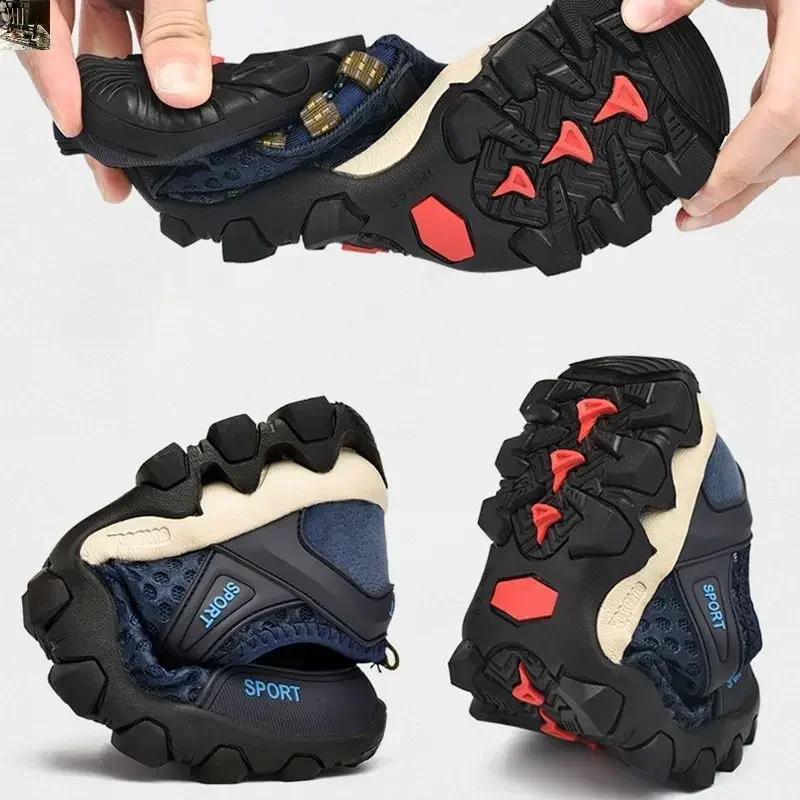 Water Shoes for Men Slip On Breathable Beach Aqua Shoes Outdoor Hiking Wading Travel Shoes Quick Drying Sneakers Male