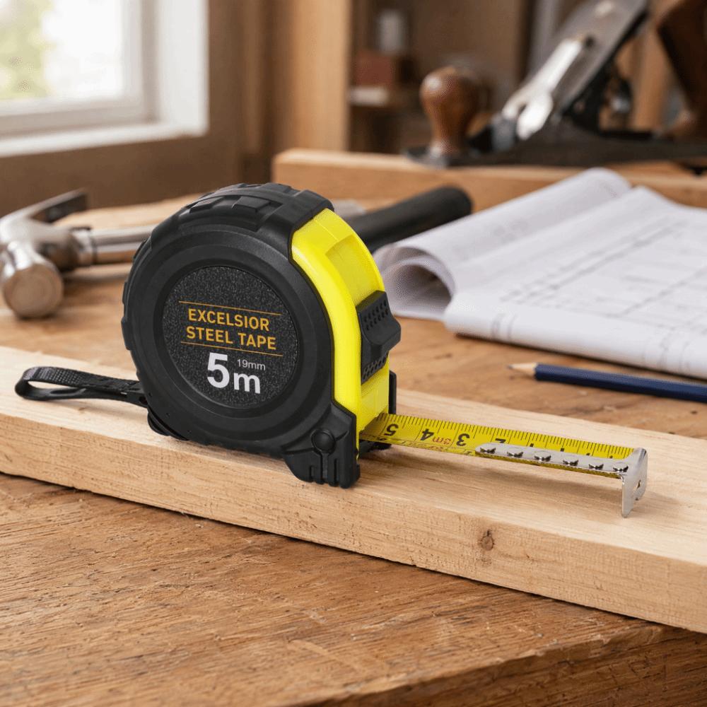 2pcs Easy to Read Tape Measure Rubber Protective Casing Measuring Tape Metric Inch Tape  Home Craft