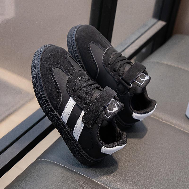 

Модные Универсальные Повседневные Ботинки для Мальчиков и Девочек для Ежедневной Носки на Улице на Липучках Удобные и Комфортные Весна Новый Тренд 37 yards inner length about 22.6CM