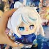 10Cm Anime Game Genshin Impact Doll Pendant Furina Neuvillette Plush Keychain Cosplay Cartoon Props Backpack Accessories Gift