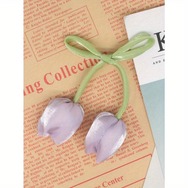 1pc Tulip Design Curtain Tie Backs, Living Room Window Curtain Cinch, Woven Curtain Tiebacks, Curtain Rod Easter Gifts Birthday Graduation