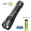 USB Rechargeable Flashlights 1500 High Lumens Super Bright Led Flashlight with 5 Modes Waterproof Powerful for Camping Walking