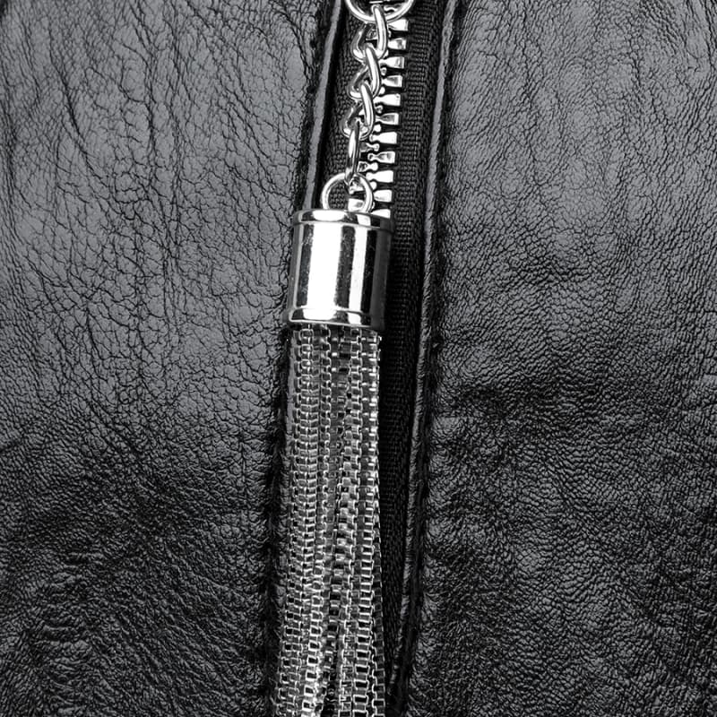 Versatile soft leather portable shoulder messenger bag change bag