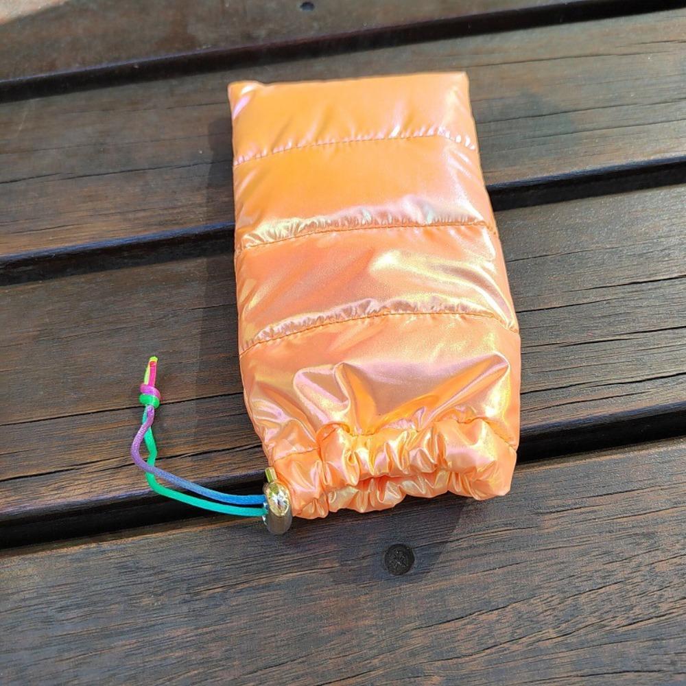 

Microfiber Sunglasses Storage Bag Solid Color Portable SunGlasses Holder Durable Multifunctional Usage Phone Bag оранжевый