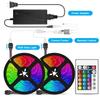 10m RGB LED Strip Lights WiFi Control LED Strips Light Dimmable Colorful Light Sync with Music
