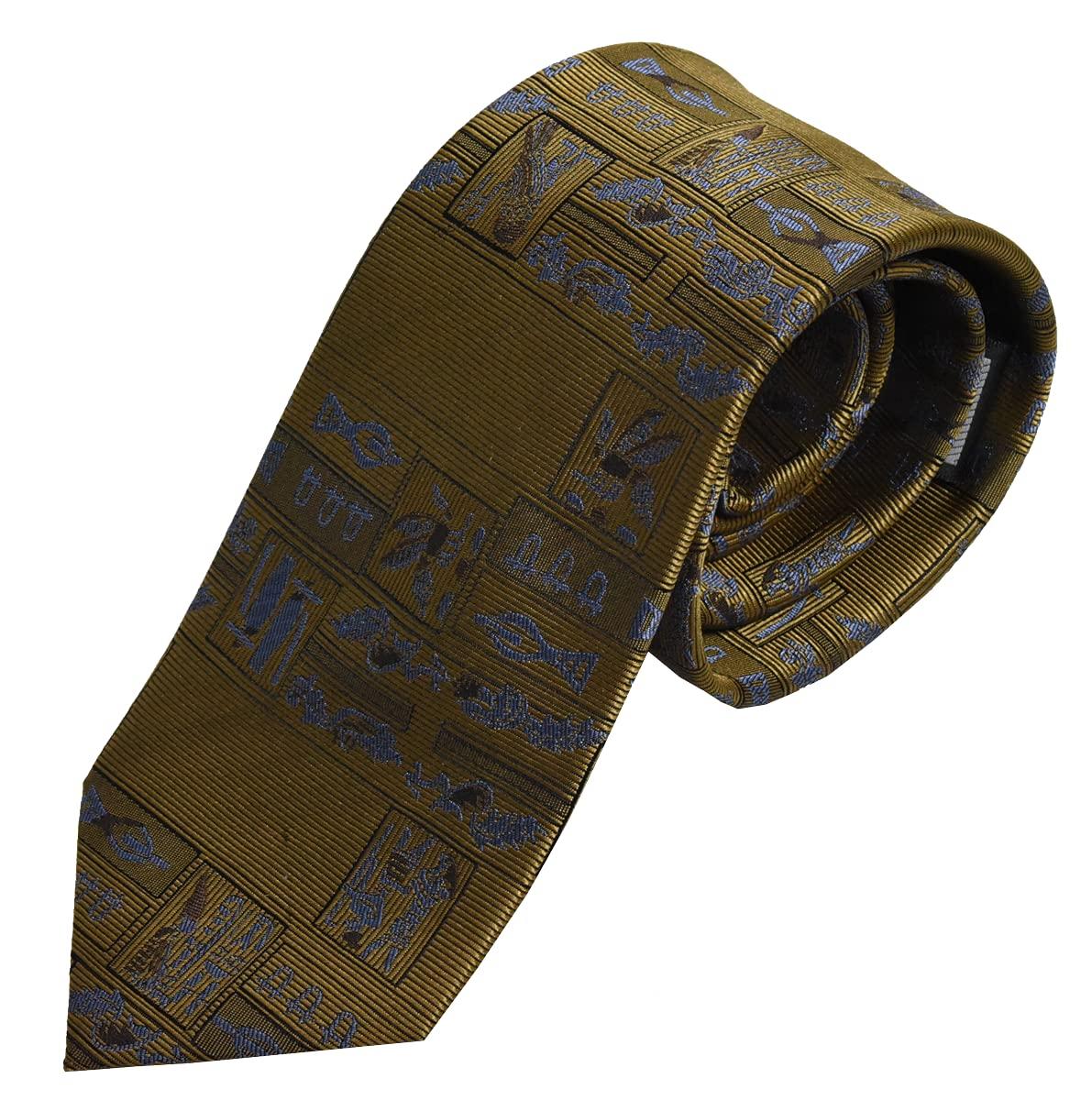 

[0-STYLE.cravat] Шелковый Галстук, Бренд Da Vinci, Этнический, Серый, Темно-синий, Красный, Розовый, Подарок, Презент, Археология, История, Подарок на Выпускной, Докторская степень, Работа