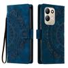 Per Xiaomi Redmi 17 5G, Custodia a Portafoglio Flip in Pelle PU Embossed Mandala