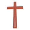 Wooden Crucifix Wall Decor 30cm Simple Smoothly Polished Wood Wall Hanging Crucifix