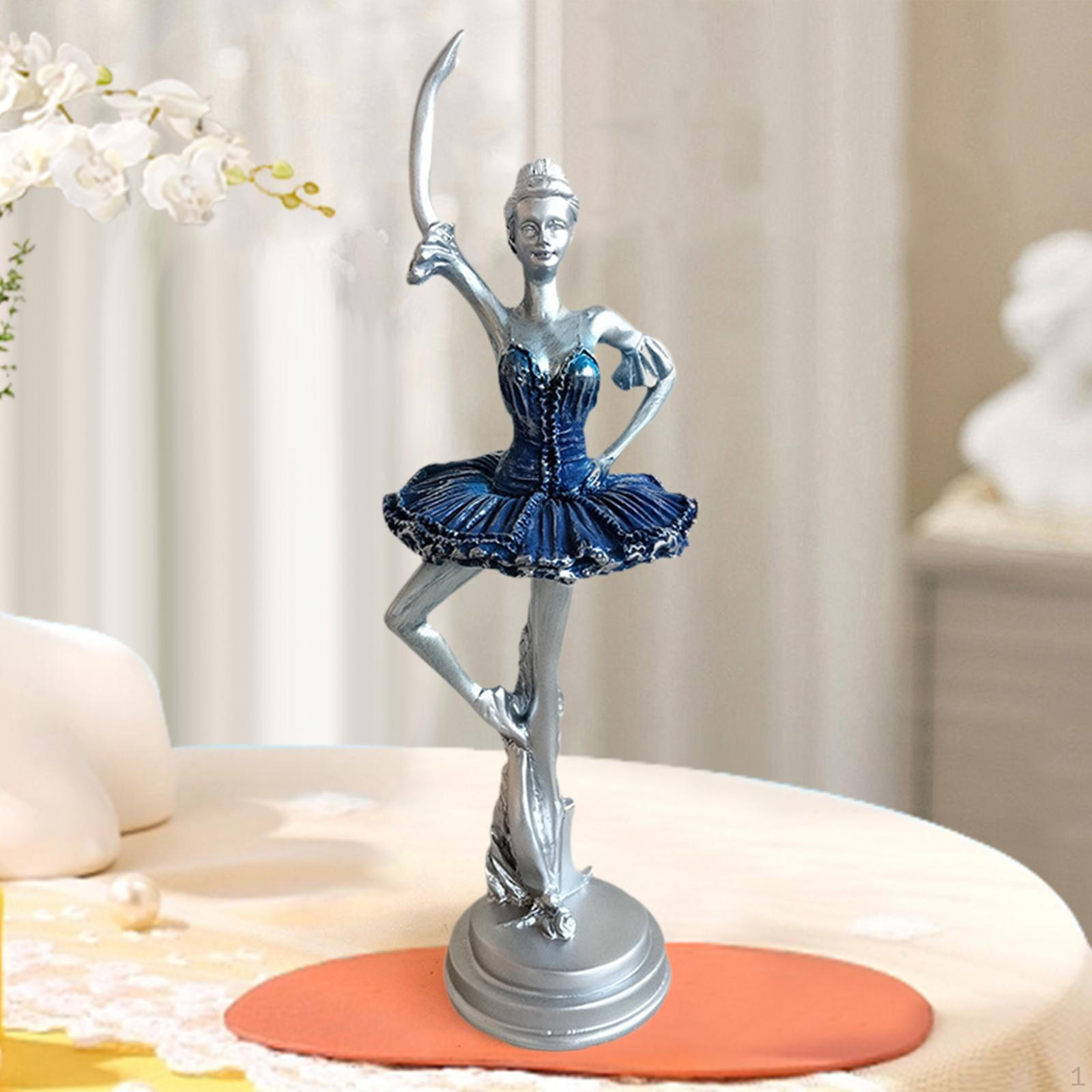 

Статуя, украшение стола, современная фигурка, скульптура, балетная статуэтка для полки, книжной полки, камина, дома Style D