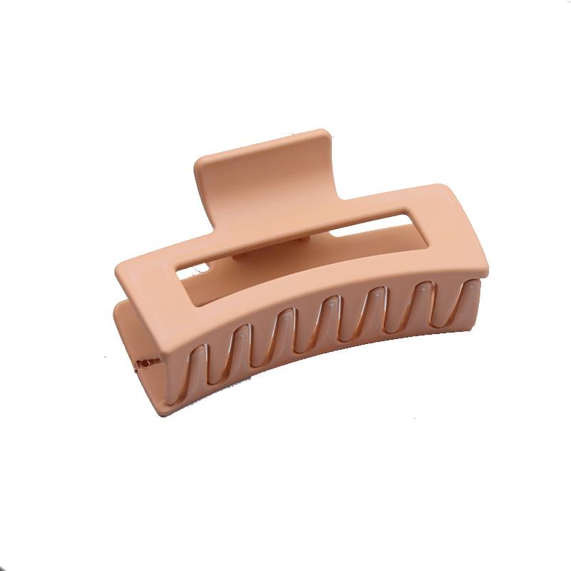 New Solid Color Claw Clip Large Barrette Crab Hair Claws Bath Clip Ponytail Clip for Women Girls Fahsion Hair Accessories Gift