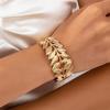 Trendy Alloy Women's Open Bangle: Versatile Street Style Bracelet