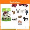 Realistische Farmtiere Hühner Schweine Schafe PVC Figuren Mit Traktor Für Farm Szenen Display Und Geschenkideen