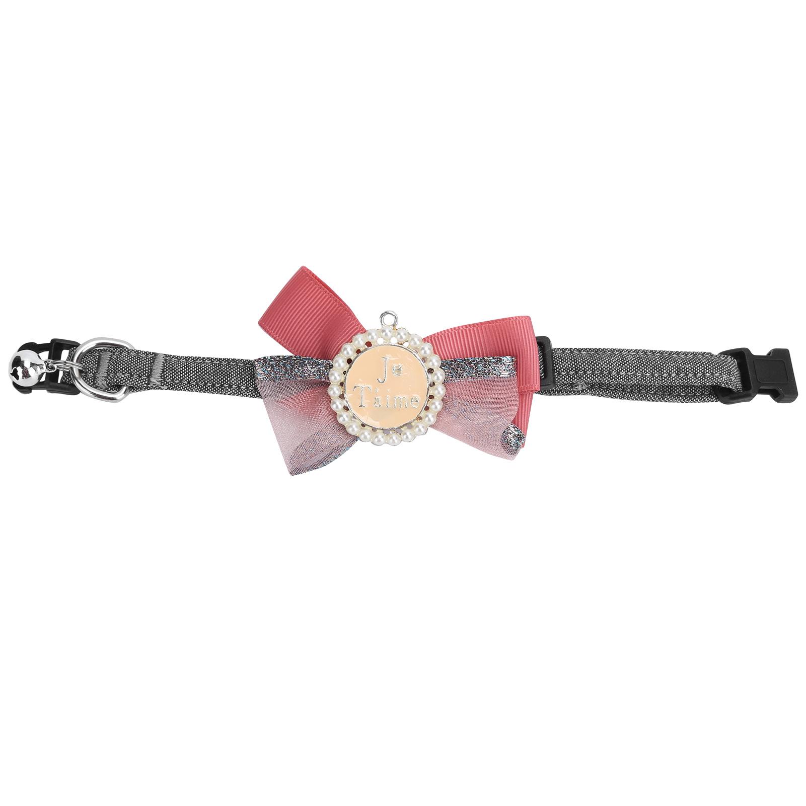 

Галстук-бабочка для собак Воротник Галстук-бант Ткань Регулируемые аксессуары для ухода за домашними животными с колокольчиком