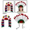 Feather Headdress Headband for Adults and Children