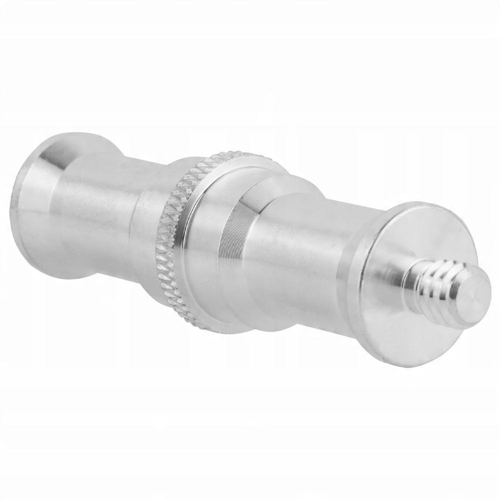 Adapter sleeve reduction tripod 1/4" to 1/4" tripod aluminum 68 mm