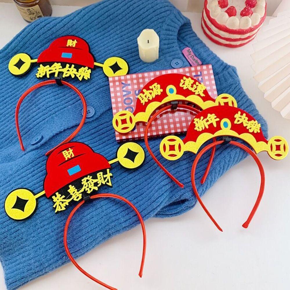 Mascot Dragon Dragon Headband Cartoon New Year Headdress  New Year Dress Up