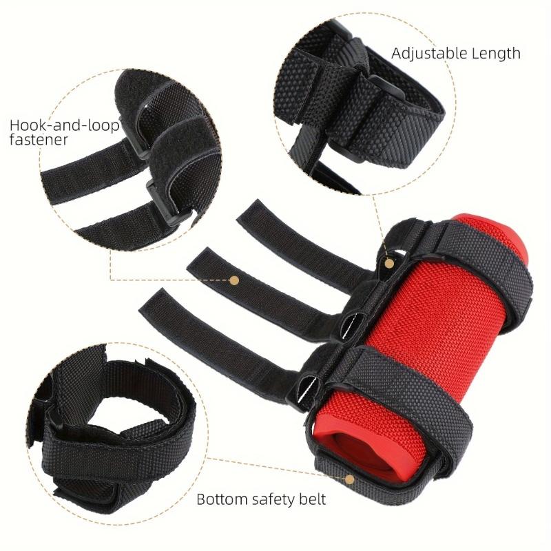Universal Bike Speaker Strap With Adjustable Hook And Rings Fastener For Outdoor Sports And Cycling Accessories