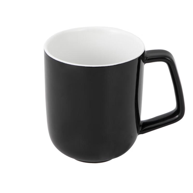 

TONNEY Ceramic Mug Set (6-Piece, Glossy Black)