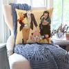 Spy X Family Animation Pillow Case Square Pillow Bedroom Sofa Leisure Comfort Cushion Car Living Room Home Decoration 40X40