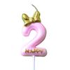 1st Birthday Bow Candle - Little Fairy Cake Decoration