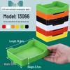 Colorful Plastic Rectangular Serving Plate