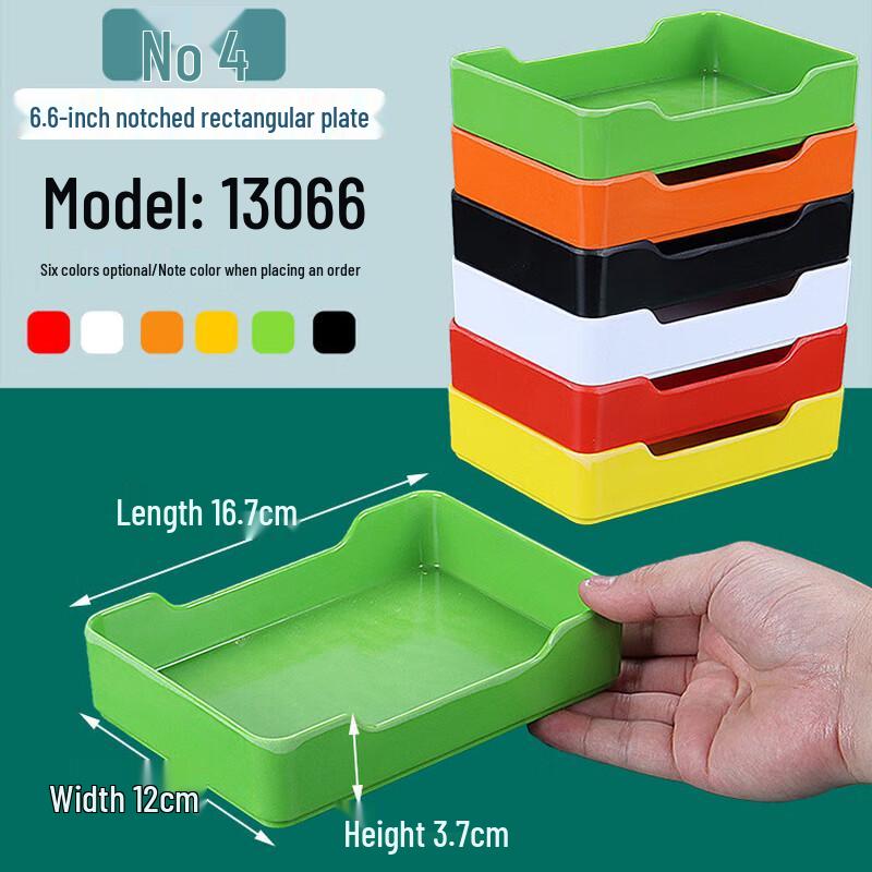 Colorful Plastic Food Display & Hotpot Plates