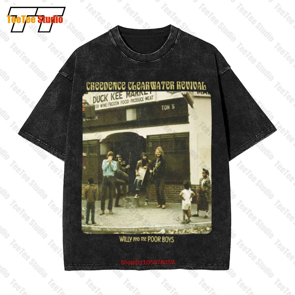 Creedence Clearwater Revival Poor Boys Vintage Oversized TShirt VPC S