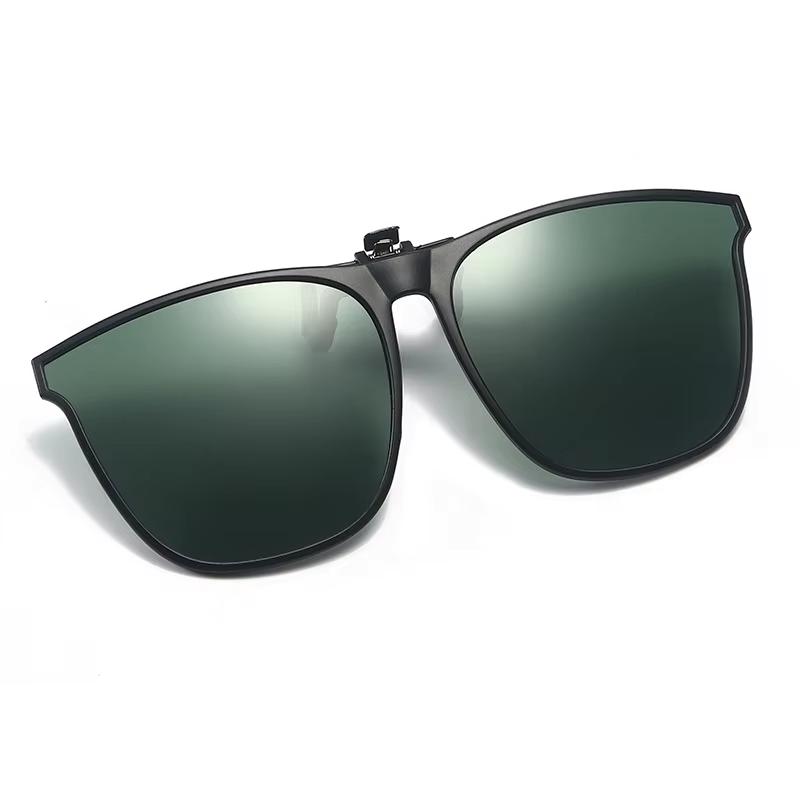 Fashionable Polarized Myopia Glasses Clip Driver's Goggles Night Vision Glasses Outdoor Sunshade And UV Resistant Sunglasses