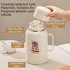 Large Capacity Capybara Thermos Water Cup Cartoon Anime Thermal Insulation Pot  Outdoor Sports