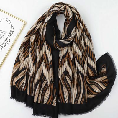 2024 Spring And Autumn Winter New Cotton And Hemp Long Thin Scarf Travel Versatile Sunscreen Warm Shawl For Women