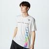 Dunlop Tennis Wear Badminton Game Water Absorbent Quick Drying UV Protection DAL8401 2024SS White M [DUNLOP] T-Shirt