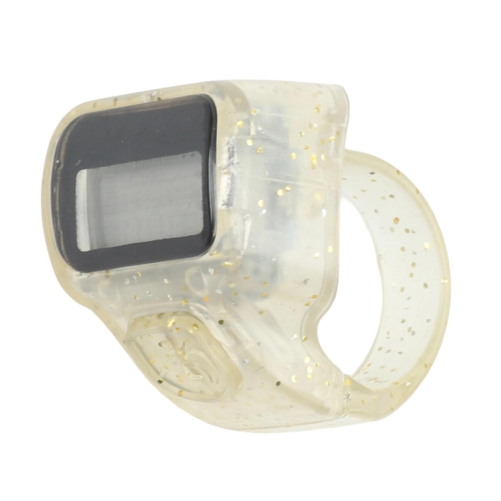 Компактный цифровой счетчик Светодиодный ручной счетчик Светодиодный дисплей Gold