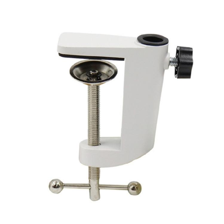 

Aluminum Alloy Microphone Stand Table Mount Clamp With Stable Base For Easy Positioning Heavy Duty C Clamp Mount