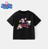 2026 summer new Peppa Pig Cartoon Pattern Printed Unisexs and Womens TShirt  Loose and Breathable for Casual Wear