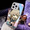 Game GI Kirara Mobile Phone Case for iPhone 17 16 15 14 13 12 11 X XR XS 8 7 Air Pro Max Plus White Translucent Colorful Cover