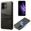 For Oppo Reno13 F 5G Case Dual Card Slots PU Leather+Hard PC Phone Cover