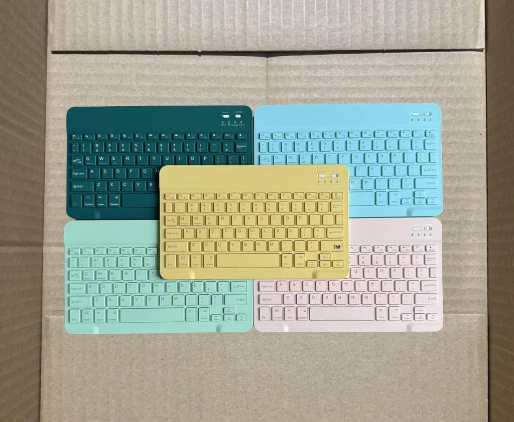 Silent Magic Wireless Bluetooth Keyboard & Mouse Set for iPad, Tablet, Huawei, and Apple Phone