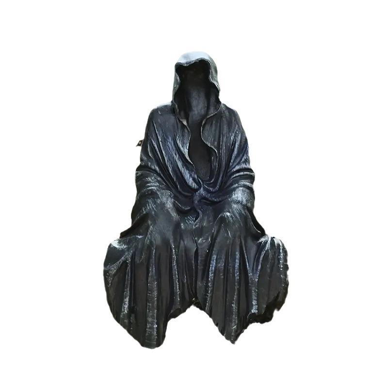 Dekoration, Meister des Schwarzen Geheimnisvollen Horror-Ornaments, Heimdekoration Harz-Ornament