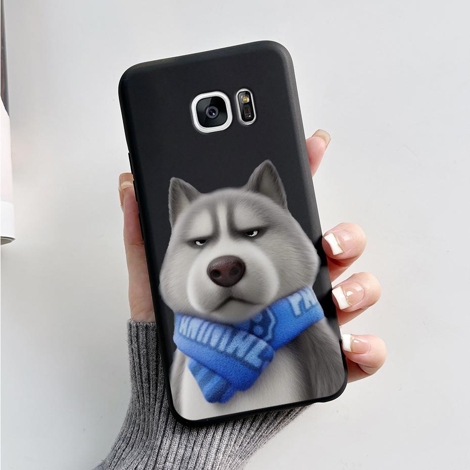 Per Samsung S7 Edge Custodia Galaxy S7 Fundas Cover Morbido Silicone Protettivo Custodia per Telefono Per Samsung Galaxy S6 S6 edge Coque Bumper